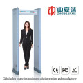 High Level 18 Zones Body Scanner Archway Metalldetektor mit LED Alarm